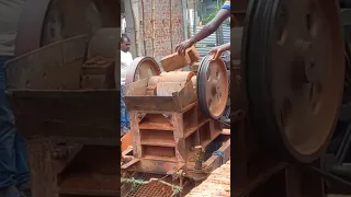 Bricks Braking Machine | Brick Chips making #civiltalk #brick #brickmaking