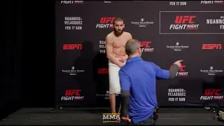 Jimmie Rivera Pulls Towel Prank at UFC Phoenix Official Weigh-Ins - MMA Fighting