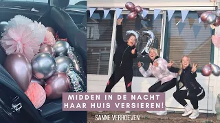 Vriendin VERRASSEN op haar verjaardag & brownies bakken met Luna! 🥳 ❋ VLOG #79 - Sanne Verhoeven