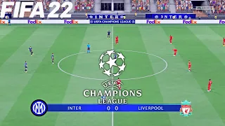 FIFA 22 | Inter Milan vs Liverpool - Champions League - Full Match & Gameplay