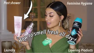 *DETAILED* HOW TO SMELL FRESH AND CLEAN ALL DAY || HYGIENE PRODUCTS POST SHOWER+TIPS||Ft.HerbHealth