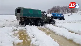 На реках Великоустюгского района спасатели приступили к ледорезным работам