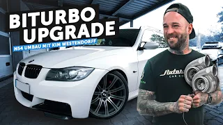 BMW 335i E91 N54 Bi-Turbo Umbau mit Kim Westendorff | 100-200 Zeiten