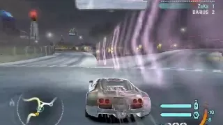 NFS Carbon - Bugatti Veyron vs. Darius