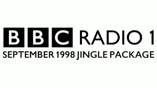 BBC Radio 1 September 1998 jingle package