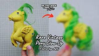 Repairing a Very Damaged Vintage & Rare My Little Pony