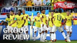 Colombia and Japan progress - Group H Review!