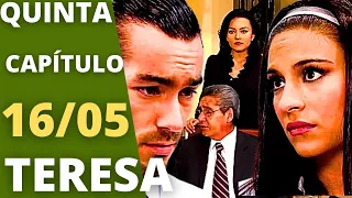TERESA CAPÍTULO DE HOJE QUINTA 16/05 - Mayra confirma pra Aida que elas foram roubadas por Rubens.