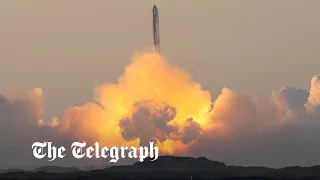 SpaceX Starship rocket reaches space during second test launch