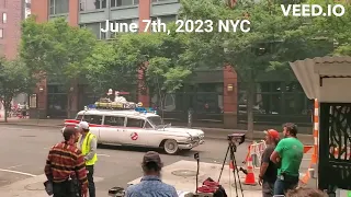 Ghostbusters Afterlife Sequel Firehouse Filming in NYC June 2023