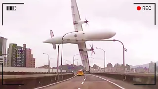 Most Terrifying Plane Crashes Caught On Camera