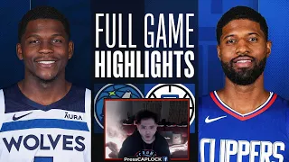 Los Angeles Clippers vs Minnesota Timberwolves Reaction | FULL GAME HIGHLIGHTS | February 12, 2024