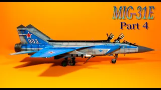 Part 4/4 MIG-31E Bordnummer 903. Maßstab 1:48 von Firma (AMK) Aircraft Model / Avantgarde-Model Kits