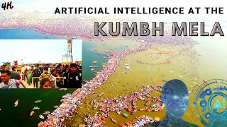 Artificial Intelligence at the Kumbh Mela | providing effective crowd management solutions |drone 4k