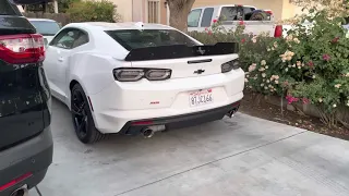 2021 Chevrolet Camaro 2SS cold start