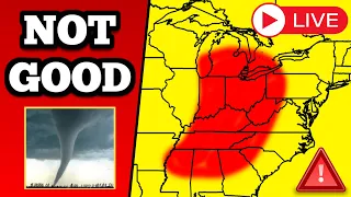 The Tornadoes In Ohio, As They Occurred Live - 4/17/24