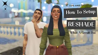 HOW TO DOWNLOAD/INSTALL RESHADE + GET THAT SHADOW EFFECT IN THE SIMS 4!