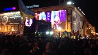Євромайдан - Майдан співає ГІМН УКРАЇНИ (03.12.2013) - Київ, Україна/Kiev, Ukraine
