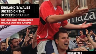 Euro 2016 Tour Part 3 | England & Wales Fans Unite On The Streets Of Lille – June 15th 2016