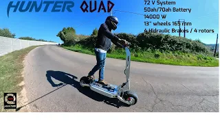 Hunter Quad scooter 🛴🛴R7 Tech🛴🛴 14500w 50ah/75ah