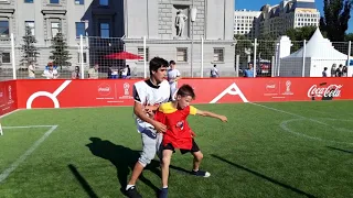 Самарская фан -зона. WORLD CUP 2018. FIFA FAN FEST. SAMARA, RUSSIA.