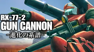 RX-77-2 Guncannon ~Genealogy of Evolution~ [Gundam Commentary]