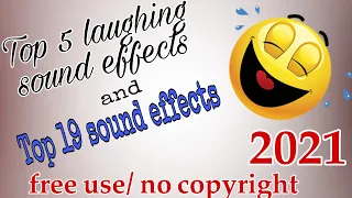 FUNNY LAUGH SOUND EFFECTS FOR YOUR VLOG FREE USE/ NO COPYRIGTH-2021