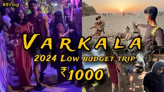 Varkala low budget solo trip Tamil 2024🔥Just ₹1000💯Mini goa🔥Kerala budget trip #tamil#varkala