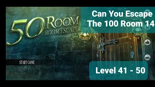 Can You Escape The 100 Room 14  walkthrough level 41 - 50