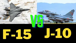 F-15 vs J-10 comparison video