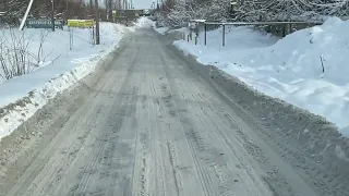 Последствия сильного снегопада на трассе м5 и м7 .