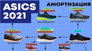 ASICS 2021. Обзор и сравнение 24 моделей. Беговые кроссовки.KAYANO vs NOVABLAST vs CUMULUS vs NIMBUS