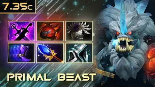 [MIDLANE] MALR1NE PRIMAL BEAST 7.35c | #Dota2 #4K