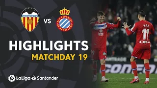Highlights Valencia CF vs RCD Espanyol (1-2)