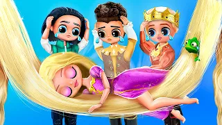 O que Aconteceu com Rapunzel? 30 DIYs Enrolados para LOL OMG