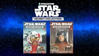 Star Wars Helmet Collection - 53 & 54 - Nien Nunb and Naboo Royal Guard