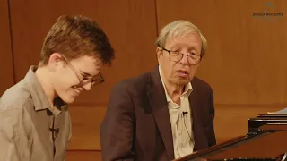 Masterclass with Murray Perahia / Matan Gur Nelson / Schumann: Sonata No. 2 / JMC