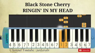 Black Stone Cherry - RINGIN' IN MY HEAD - melodika tutorial