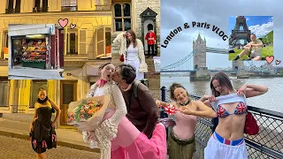 London & Paris vlog!!!!!!!!!! Europe slay part 1:)