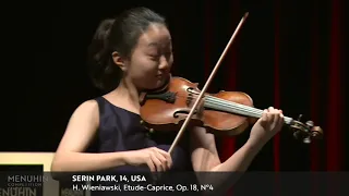 Serin Park performs Wieniawski's Etude-Caprice Op. 18, No. 4