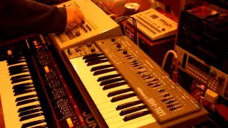 Christmas jam with Juno-60, SH-101, and TR-909