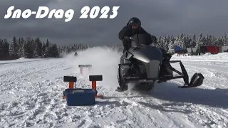 Snowmobile Drag Race - 2023