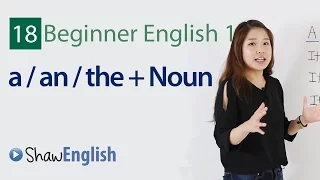 English Grammar: Articles + Noun