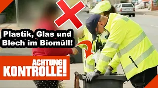 "UNFASSBAR!" 🚮 Plastik, Glas und Co. im Biomüll! |1/2| Kabel Eins Achtung Kontrolle