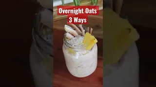 Overnight Oats = Magic While You Sleep