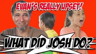 Bertie Bots NO SPIT Challenge with the Josh Darnit Family!