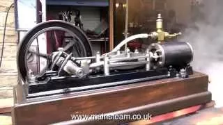 PART #12 - STEAMING A VINTAGE WORKSHOP TYPE STEAM ENGINE