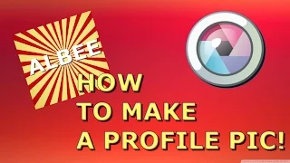 How To Make A Profile Picture With Pixlr! (Tutorial)