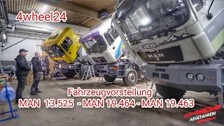 Das stärkste Expeditionsmobil aus einer Sattelzugmaschine bauen? MAN 19.422- MAN 19.463- MAN 19.464!