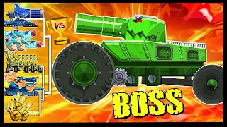 ⚔️TANK ARENA⚔️ M4 -T10 VS Dora - Ghost Rider /Мега танки VS Босс | Мультики про танки | Tank Cartoon